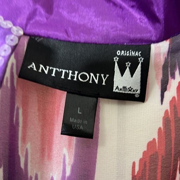 ANTHONY SWIMSUIT ONEPIECE COVERUP SIZE L - Picture 4 of 4